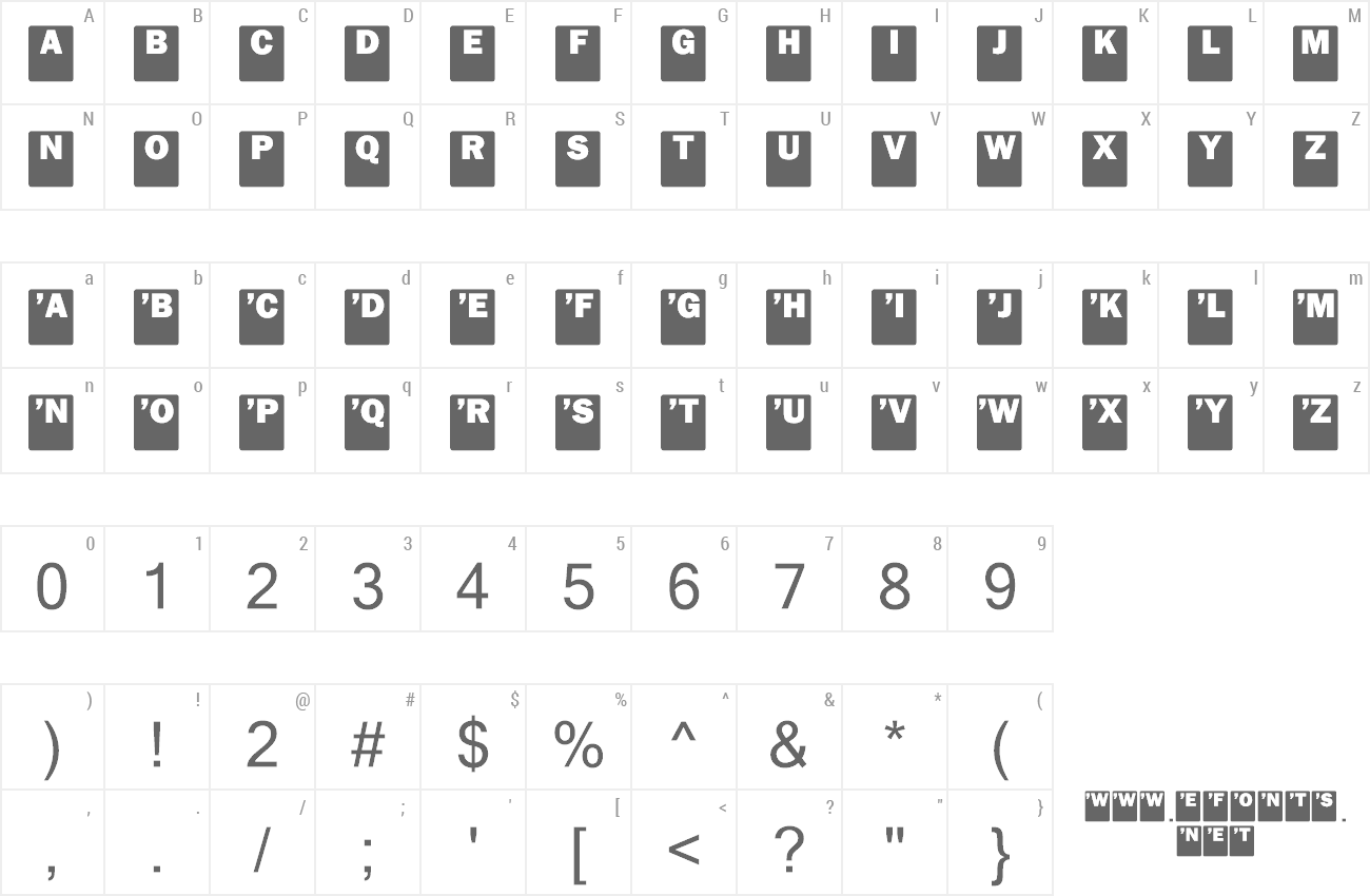 Font Drop Caps preview